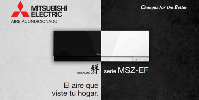 MITSUBISHI ELECTRIC MSZ-EF42VE2S Kirigamine Zen Split Pared 1x1 Inverter - Imagen 4