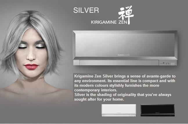 MITSUBISHI ELECTRIC MSZ-EF42VE2S Kirigamine Zen Split Pared 1x1 Inverter - Imagen 3